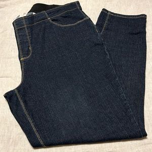 Denim & Co. "How Timeless" Petite 4-Pocket Denim Jeggings